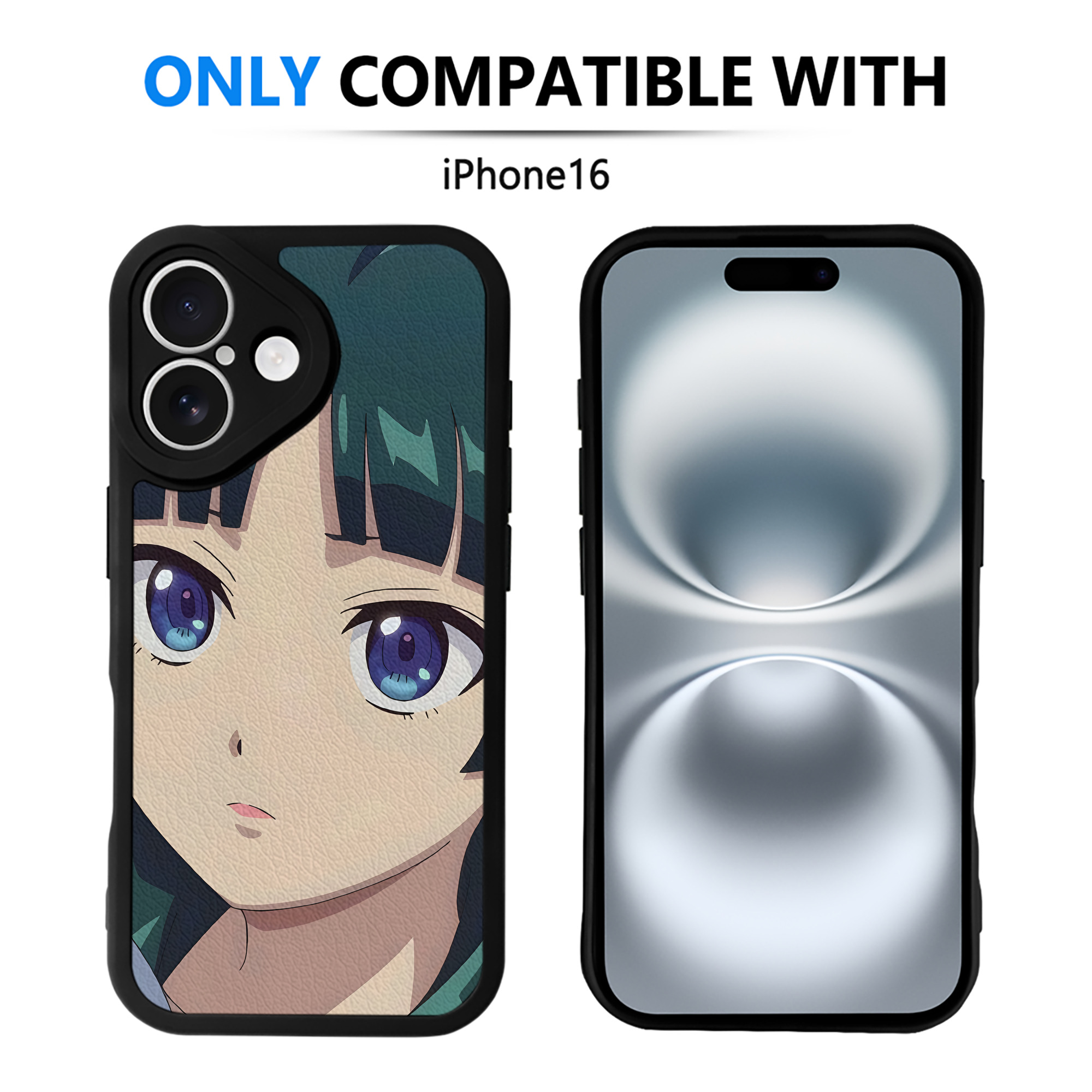 （画像用） 薬屋のひとりごと The Apothecary Diaries 【iPhone 16シリーズ対応】シリコンスマホケース（レザー調） 材質：シリコン